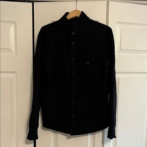 Men's Navy Quilted Jacket